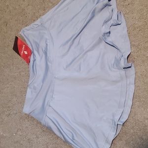 Santiny Athletic Workout Exercise Tennis Skirt/skort